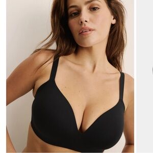 Knix WingWoman Contour Bra Black Size 8 40D 40DD 40E/DDD 42D 42DD